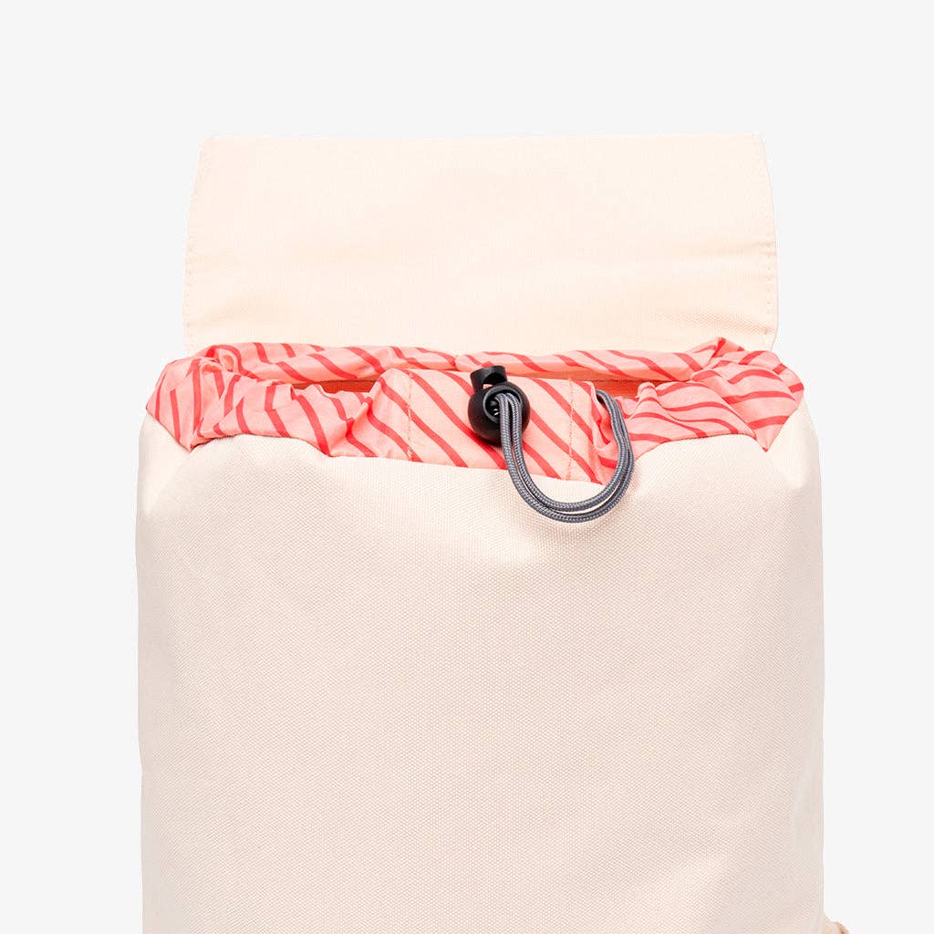 Lefrik - Scout Mini Stripes Ecru Backpack