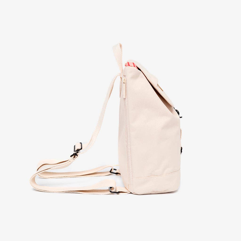 Lefrik - Scout Mini Stripes Ecru Backpack