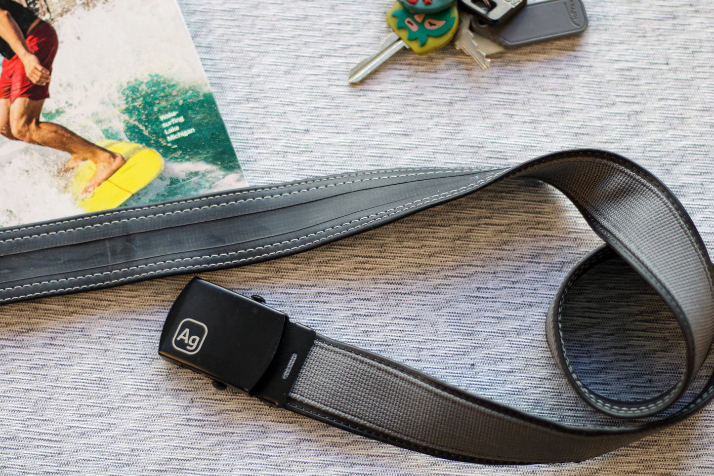 Alchemy Goods Reversable Innertube Belt - Grey