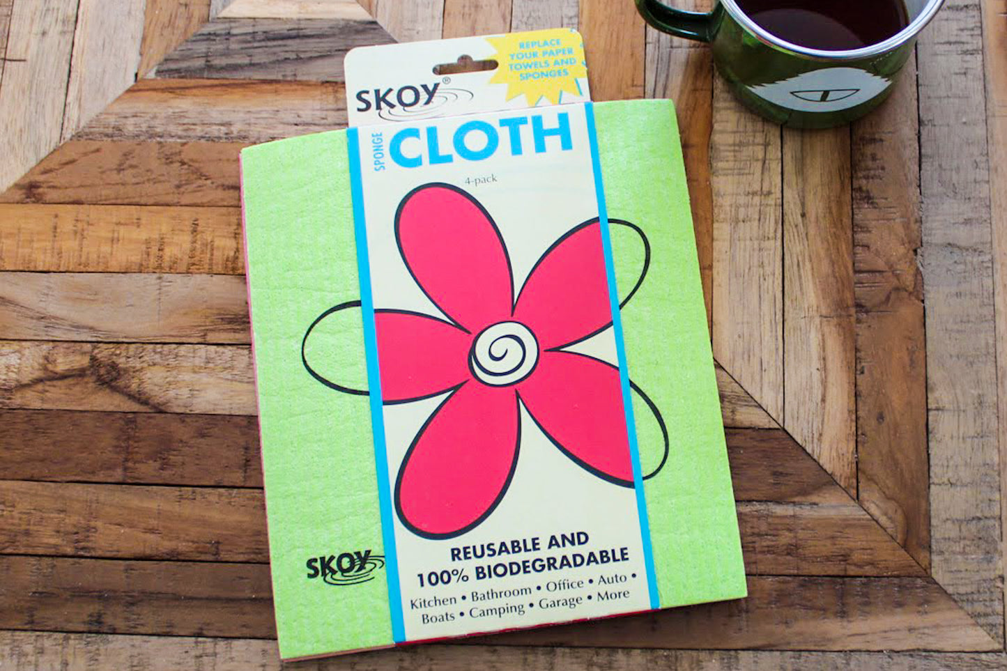 Skoy Sponge Cloth (4 Pack)