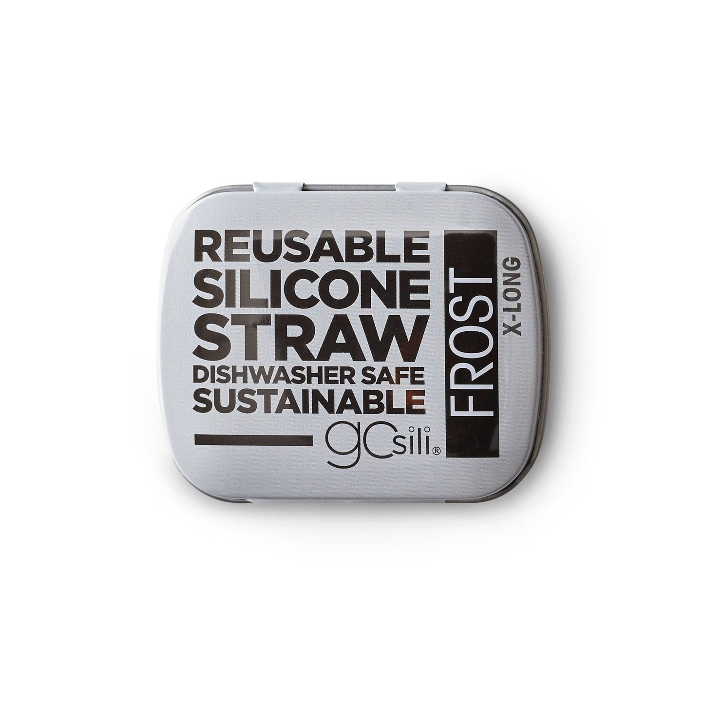 GoSili® Reusable Straw In Case - X-Long