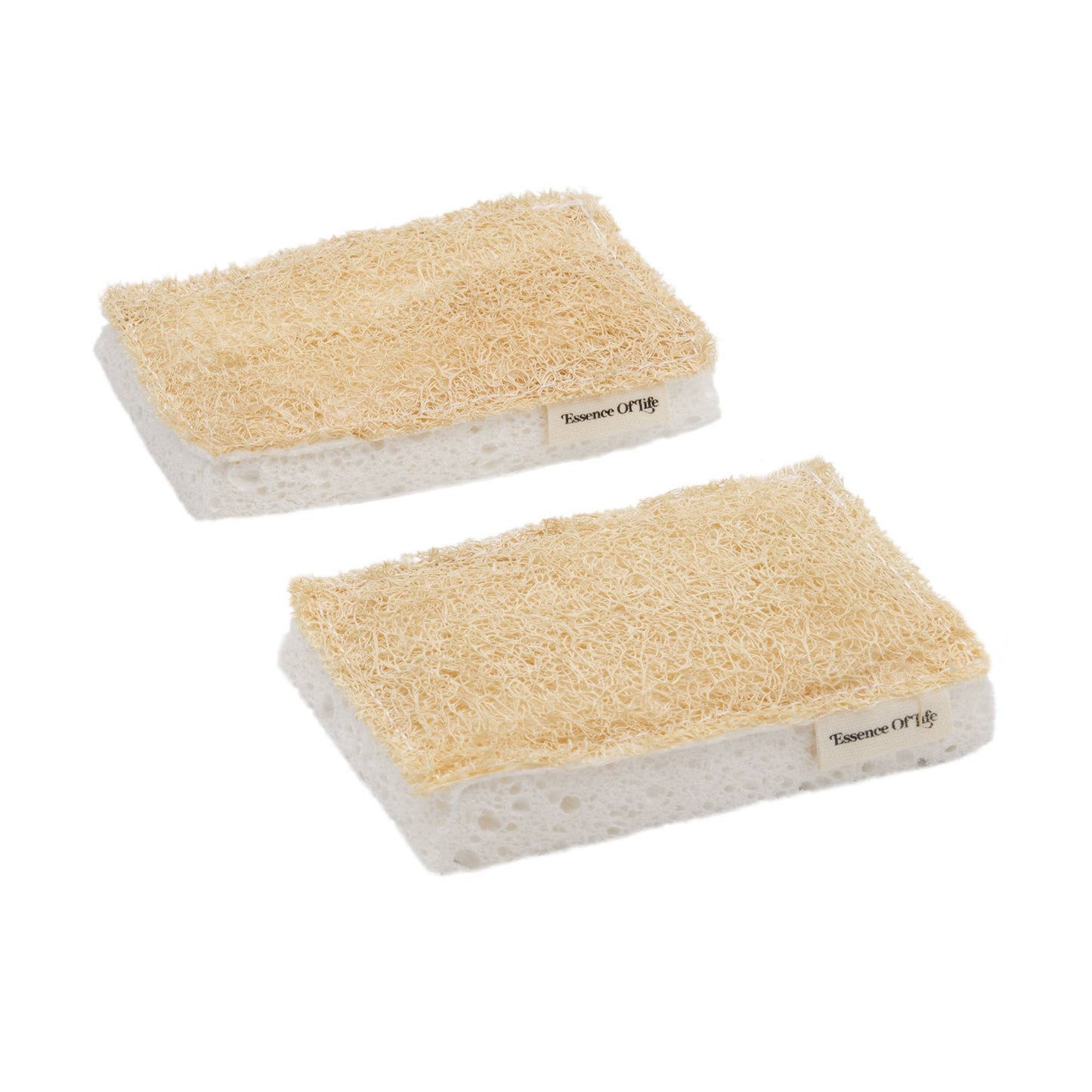 100% Compostable Kitchen Sponges, 2 pack