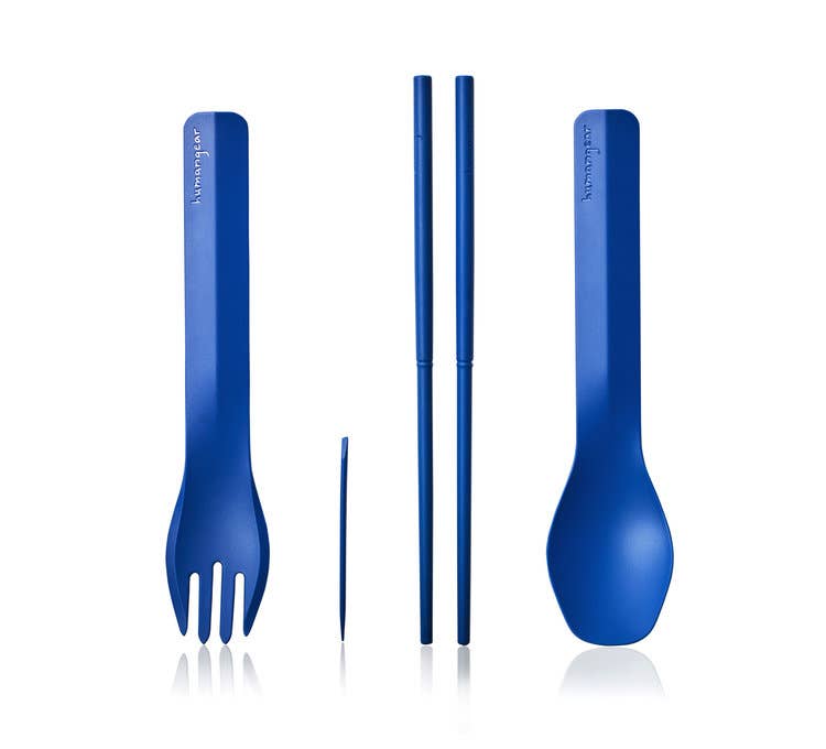 GoBites Quattro - Portable Reusable Utensil Set