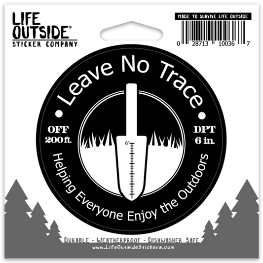 Leave No Trace Sticker