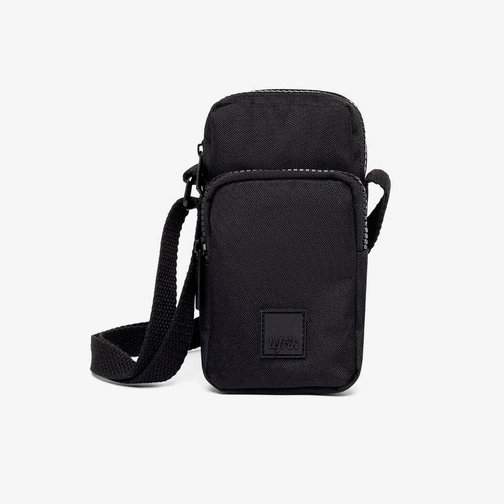 Lefrik - Amsterdam Stripes Black Shoulder Bag