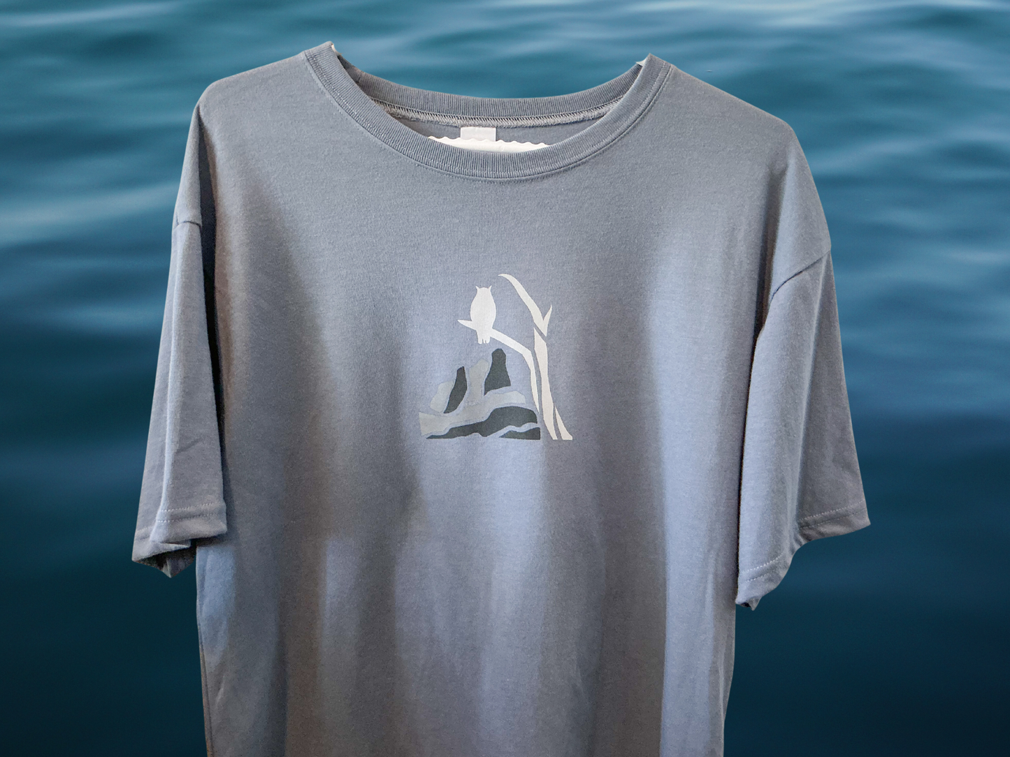 Outdoor Instinct T-Shirt - Castle Mountain Blue
