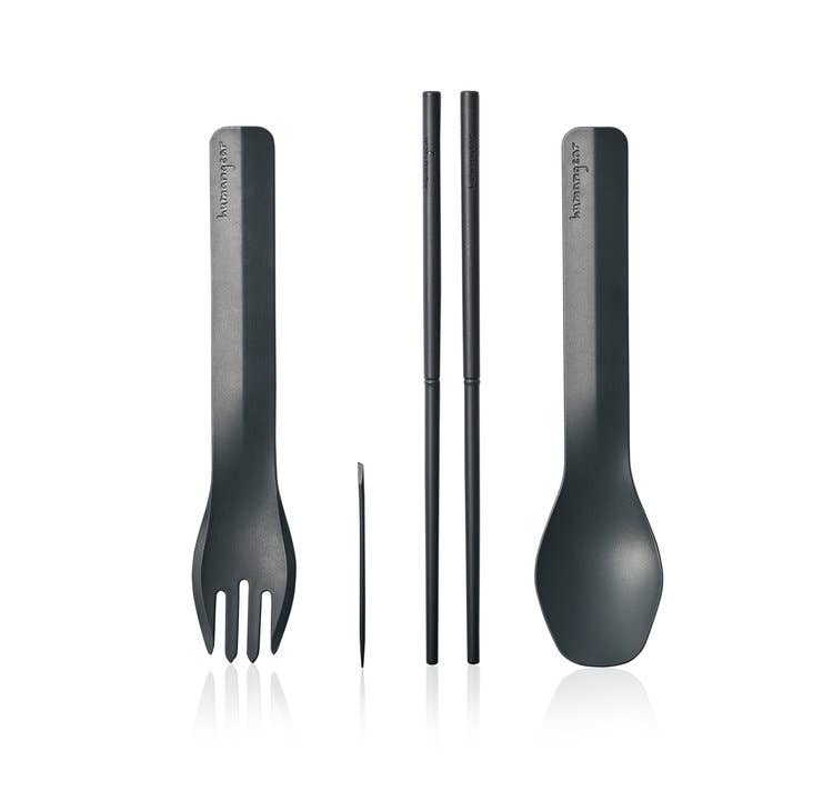 GoBites Quattro - Portable Reusable Utensil Set