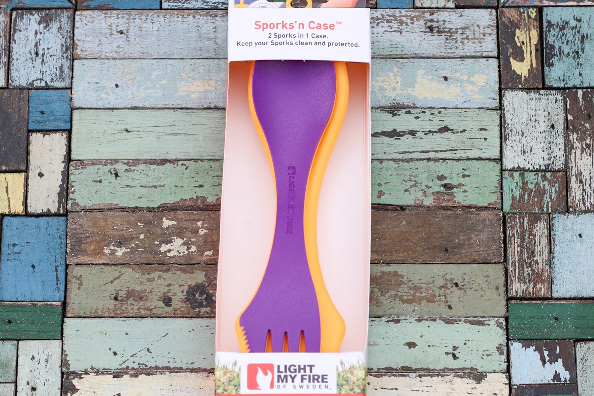 Light My Fire Posate Spork 3-in-1 Verde Scuro - Forchetta, Coltello E Cucchiaio In Unico Pezzo - Per Escursioni E Campeggio